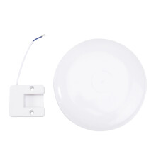 Okrągły panel LED o barwie chłodnej bieli 24W