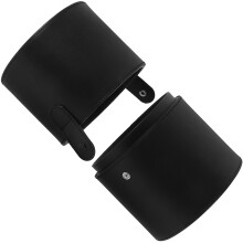 Porte-Pinceaux PU Noir Couvercle Voyage