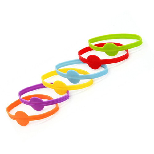 Lot de 2 marqueurs de verres à vin en silicone