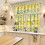 Lemon Kitchen Curtains Set 3-Piece 54x36 inch 5