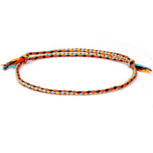 Boho-Wickelarmband aus gewebtem Garn, Unisex, 4-strängig
