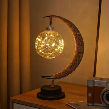 Lunárna lampa LED nočné svetlo pre deti závesná lampa Galaxy