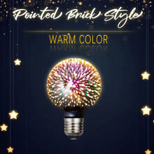 Lâmpada LED multicolorida para fogos de artifício 4,5W