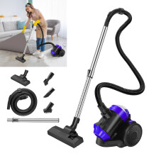 Cylinder Vacuum Cleaner with Washable HEPA Filter, 1000W High Efficiency Motor, Compact 1.5 Litre Cleaner Multi-Tool For Hard Floor Carpet Upholstery