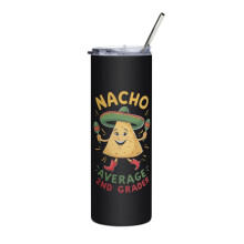 Pahar subțire Back to School pentru clasa a doua, 20 oz