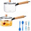 2er-Pack Glas-Kochtopf-Set, hitzebeständig, 1,7 l (60 oz) 1