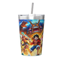Termoska One Piece biela s dvojitou stenou, vákuovo izolovaná, 355 ml