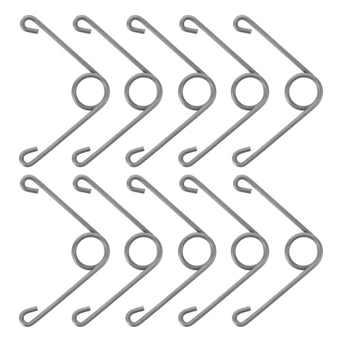 10Pièces Ressorts Extension Argentés Pour Cisailles Taille-Branches