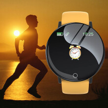 Montre connectée au design fin pour hommes et femmes