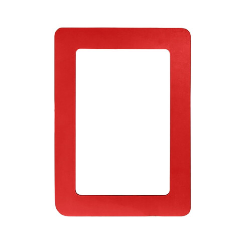 Magnetic Photo Frame for Refrigerator 4x6 Inch Red
