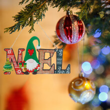 Weihnachtsbaumschmuck-Anhänger, 12 Stück