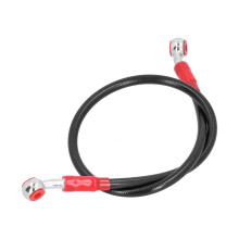 Tubo freno rivestito PTFE, intrecciato in acciaio inossidabile, 23,6 pollici, nero