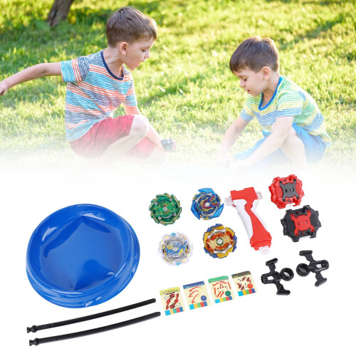 4 in 1 Gyroscope Toy with 2 Launchers