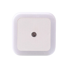 LED night light plug-in with dimmer and light sensor
