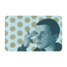 Tapete de banheiro antiderrapante Stranger Things 20x31,5 polegadas