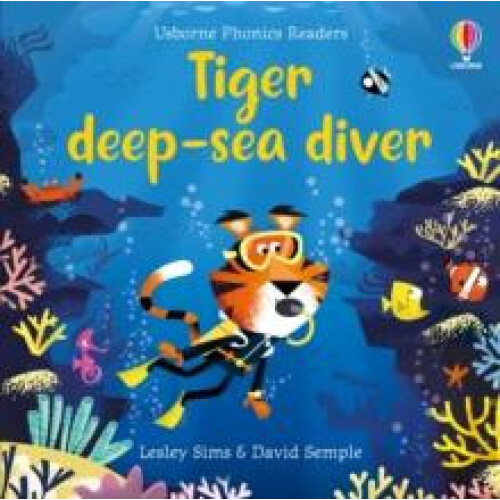 Tiger deepsea diver by Lesley Sims Paperback Book