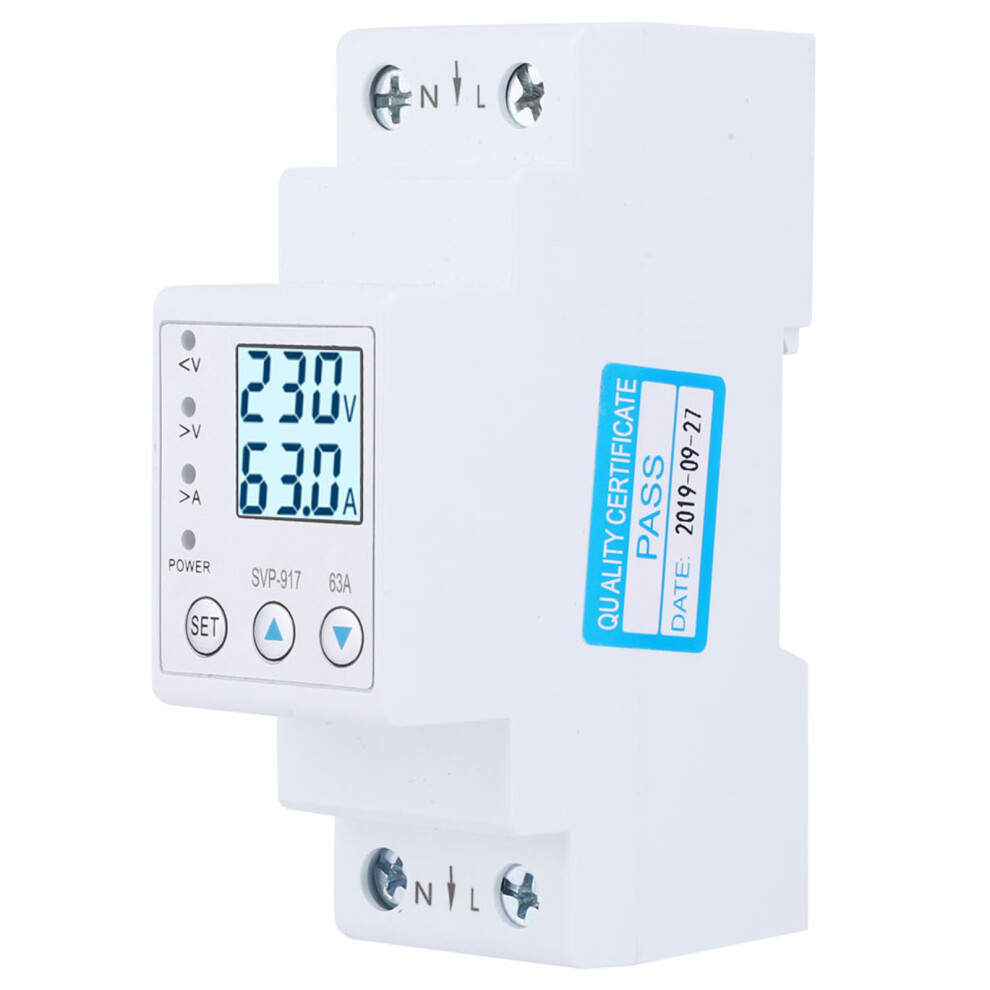 Auto Recovery Voltage Protector 85-300V 63A