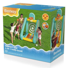 Materasso gonfiabile - BESTWAY - Modello standard - Multicolore - Plastica resistente - Pulizia con panno umido