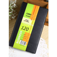 Map voor visitekaartjes, 120 pagina's