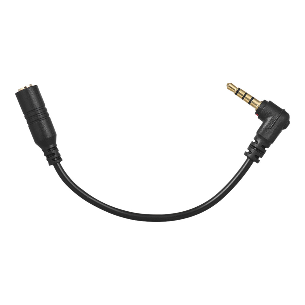 3.5Mm Trs To Trrs 90 Mic Adapter Cable 7340572236197