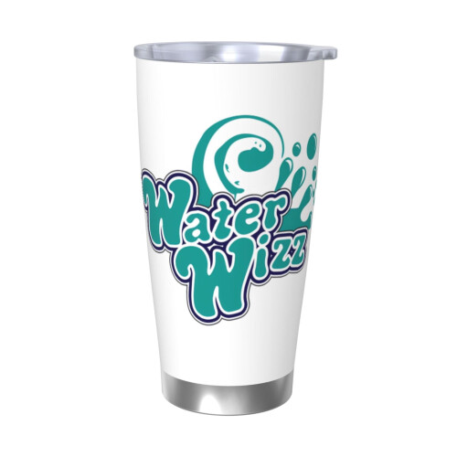 Water Wizz 20oz vakuumisolert vannglass i rustfritt stål