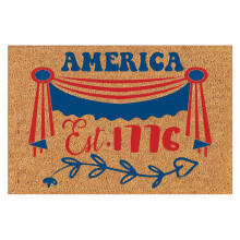 American Flag Door Mat Coir 16x24 IN