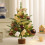 WJSXC Mini Christmas Tree 45cm or 60cm with Ornaments 1