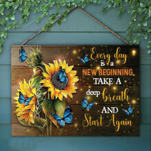 Affiche murale en toile représentant un tournesol, pour salon ou chambre à coucher