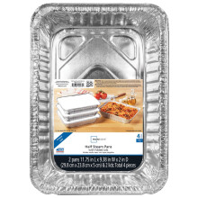 Barquettes Ă emporter en aluminium Mainstays avec couvercles (lot de 2)
