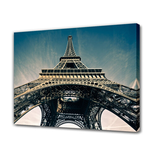 Affiche sur toile Tour Eiffel 40 x 60 cm