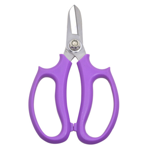 Ciseaux de taille pour fleurs et fruits, violets