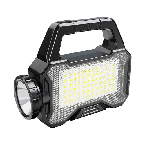 Lanterna LED solar portátil para uso externo
