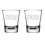 Schnapsgläser-Set mit Blumendesign, 2 Stück, 50 ml 1
