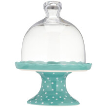 Pioneer Woman ceramic cupcake stand 9.5 x 10.2 in