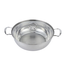 Stainless Steel Saute Pan with Lid 10-inch