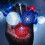 4 juli lichtslinger decoratie rood blauw wit 100 LED's 1