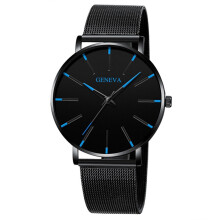 Montre à quartz de luxe TOFOTL avec bracelet décontracté en acier inoxydable