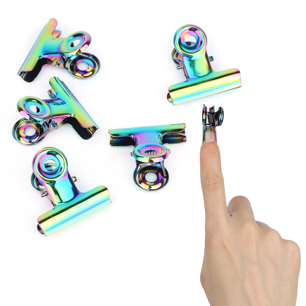 Stainless Steel Nail Form Clips 5pc