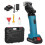 (EU Plug - 2 Battery) Lithium-ion shearing machine for wool - 9-tooth 6-speed adjustable sheep shears 1
