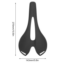 Ventilated Bike Seat Cushion 3K Carbon