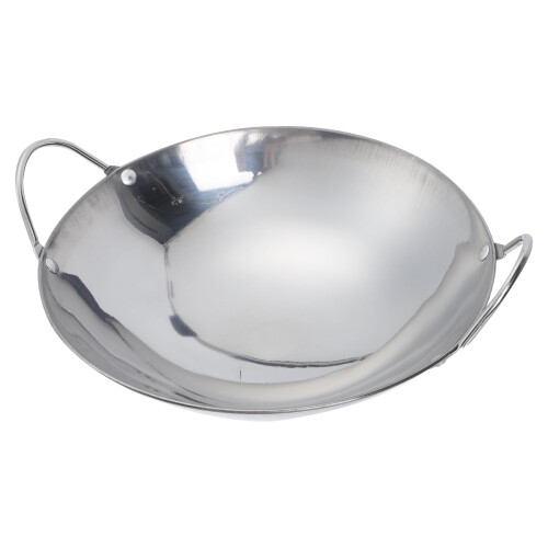 Stainless steel griddle pan 12-inch