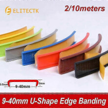 (Blue 10m) Edge Banding 22mm Self Adhesive U-Shape for Furniture Edge Trim