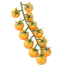 Kunstmatige kleine tomatenbos Realistisch schuimtomaten-Geel