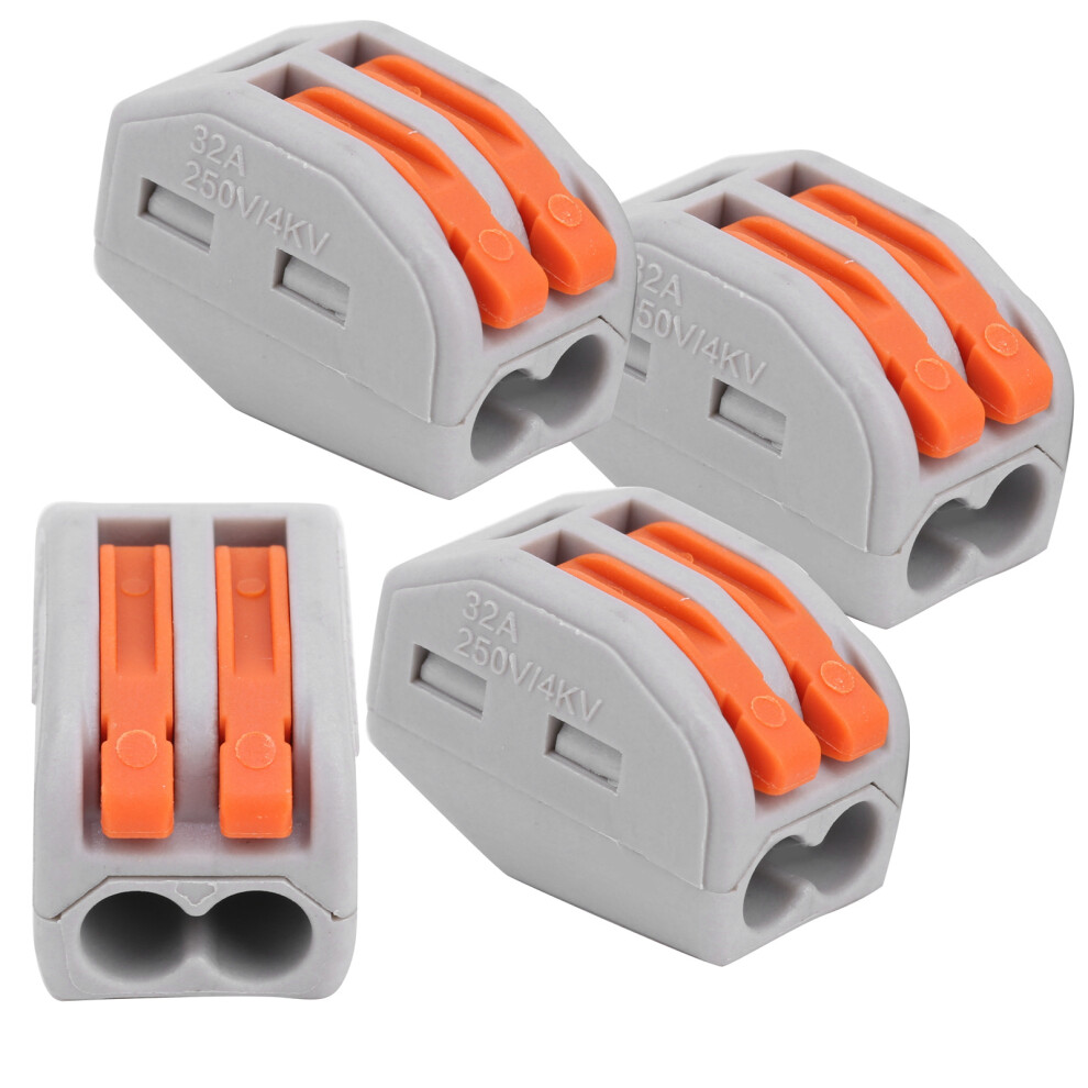 100Pcs Push Wire Terminal Blocks