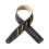 Adjustable Punk Guitar Strap Microfiber with Studs-Black 17 1