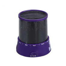 LED projektorová lampa Romantic Cosmos Star Purple