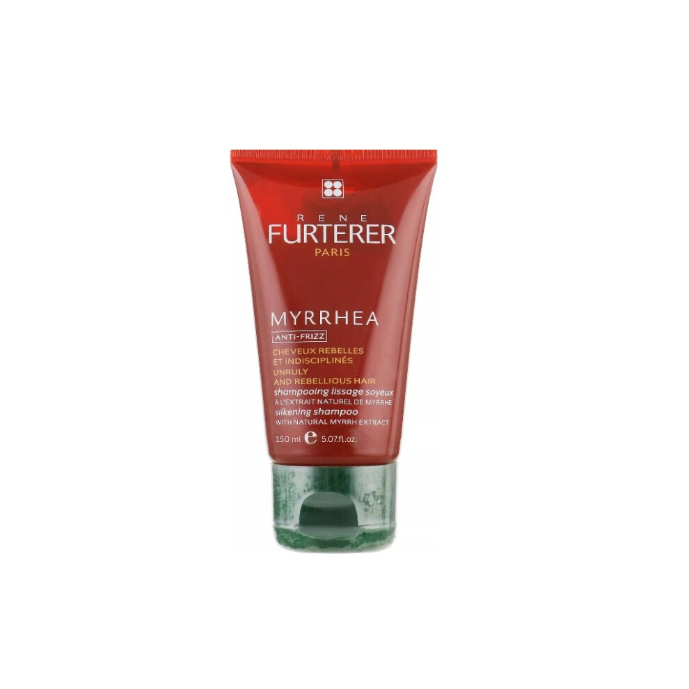 Rene Furterer Myrrhea Anti-Frizz Shampoo for Dry & Unruly Hair | Smoothing & Nourishing Hair Cleanser - 150ml