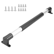 Leichter Teleskop-Türgriff aus Aluminium-Kunststoff für-Silber