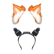 Automatic Gravities Moving Cats Ear-White and Orang Ear