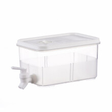 Conteneur de stockage Poaug avec robinet, en plastique, 2,5 gallons